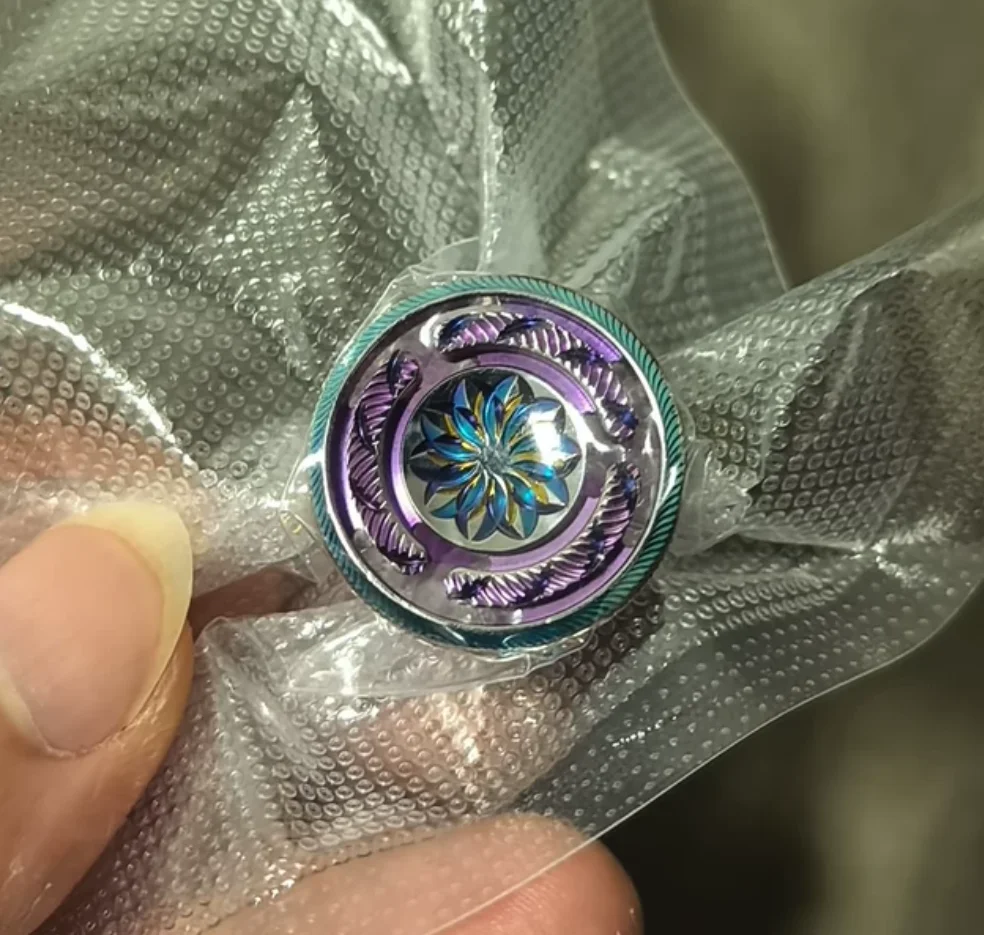EDC TC&Xuan Yue Co branded Snake Emperor button spinner Fingertip gyroscope Decompression toys
