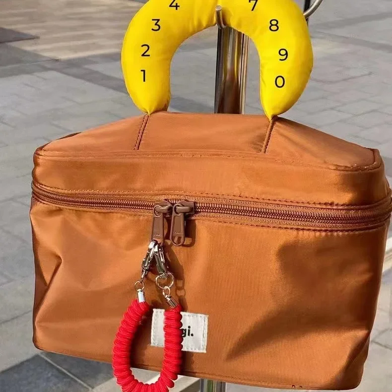 Tani. Borsa portaoggetti Hadou Callme borsa per Hotdog borsa per trucco in Nylon impermeabile di grande capacità