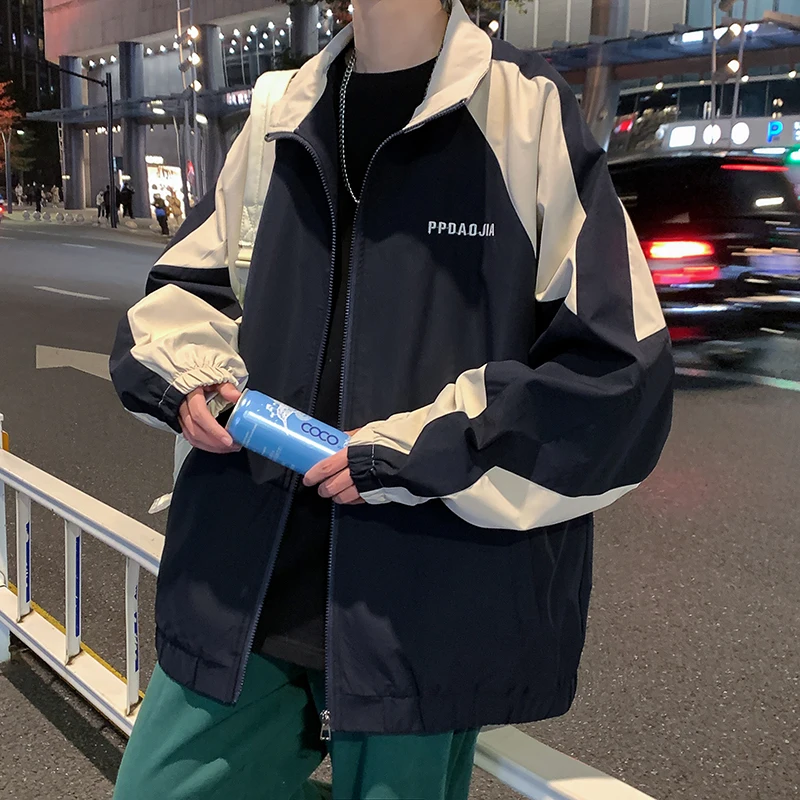 

Streetwear Mens Jackets And Coats Oversize Fashion Casual Spring Clothing Male Outerwear