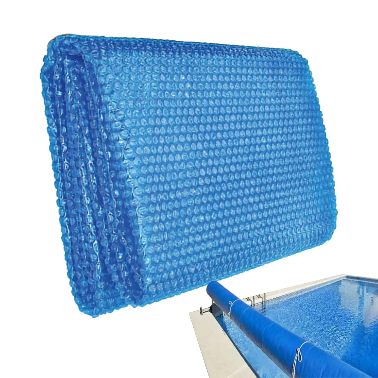 Bubble Pool Cover Rectangular Heavy Duty Protection Swimming Pool Insulating Cover Solar Pool Covers Rectangular Dustproof Film