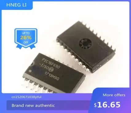 

100% NEWHigh quality products PIC16F690-I/SO PIC16F690 SOP20 MODULE new in stockHigh quality products