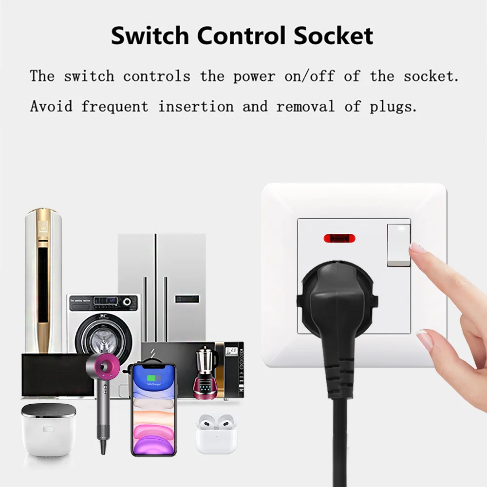 ซ็อกเก็ตสวิตช์ติดผนัง eiomr UK - Home Improvement Uk บทวิจารณ์และราคา