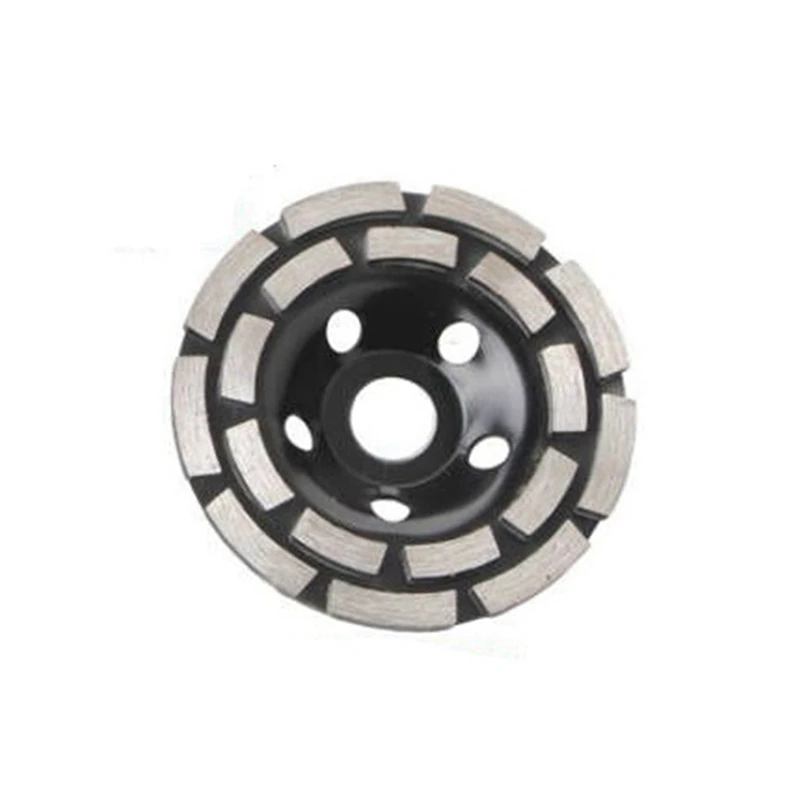 

125Mm Diamond Double-Row Grinding Wheel Cement Stone Concrete Floor Millstone Diamond Grinding Wheel Durable Easy Install