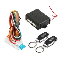Keychain Central Kit System Button with Remote Control Vehicle Central Locking Kit 433.92MHz Door Lock Keyless Entry System 2