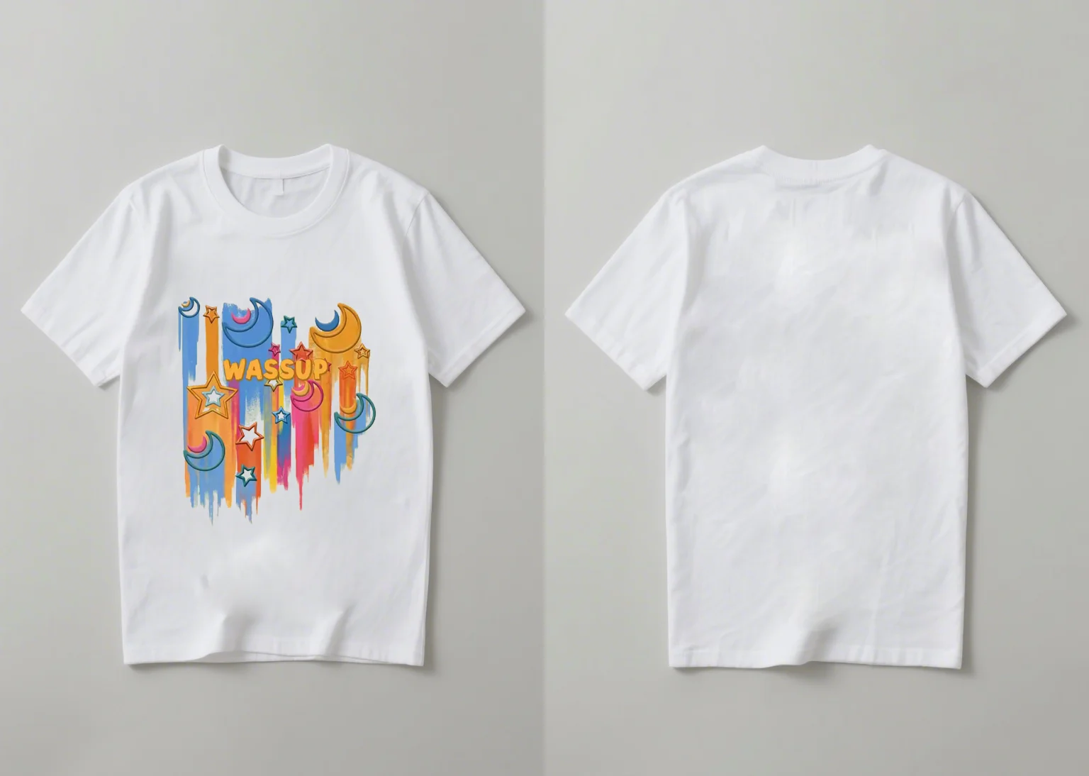 

2025 Новая модная рубашка с короткими рукавами и семи цветов «Звездное небо» с метеоритным граффити, повседневная и модная для мужчин и женщин