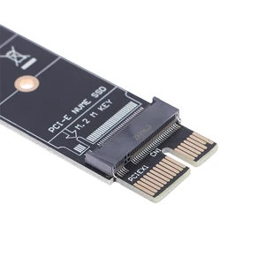1 Buah Adaptor PCIE ke M2 NVMe SSD M2 PCIE X1 Raiser PCI-E Konektor Kunci PCI Express M Drive Solid State Internal 12 pci e penjualan terbaik - №