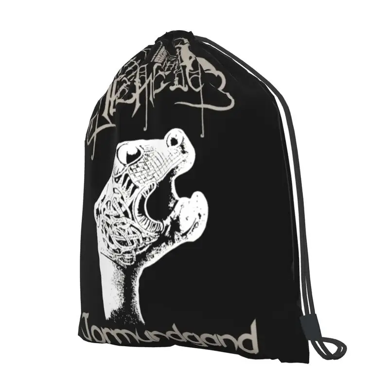 Helheim Jormundgand Xxl,Azarath,The Chasm,Inquisition,Urgehal,Urfaust Drawstring Backpack Creative Sports Bag