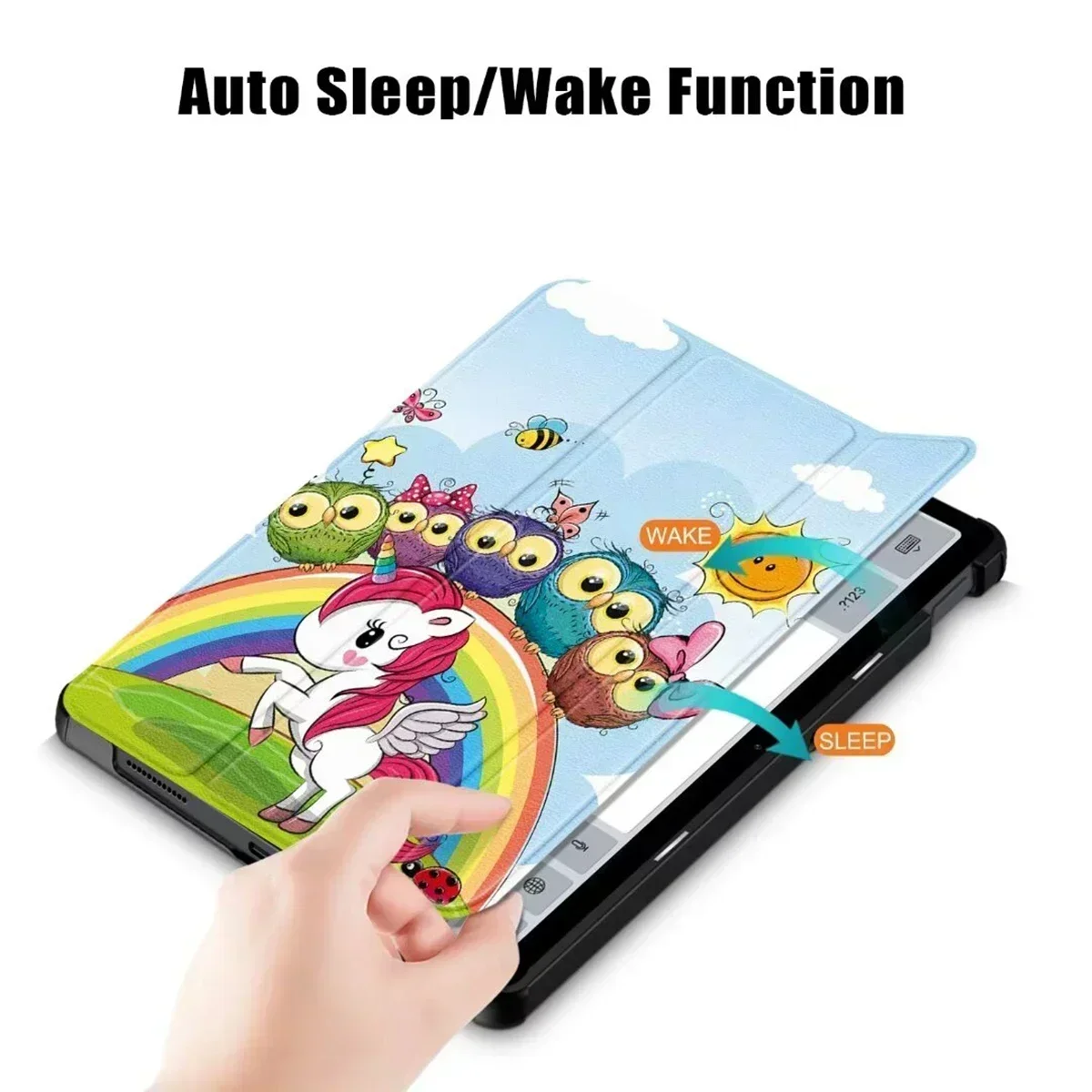 Funda para Xiaomi Redmi Pad SE 11 "Redmi Pad 10,61" Funda con soporte abatible Funda inteligente para Xiaomi Pad5 Pad6 Funda para tableta Auto Sleep/Wake