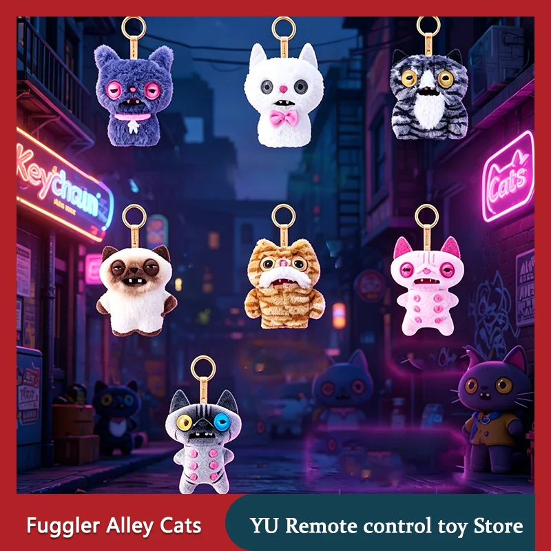 

В наличии: Оригинальный плюшевый брелок Fuggler, плюшевая кукла Alley Cats, милый декор для дивана, подарок на Рождество или день рождения для детей.