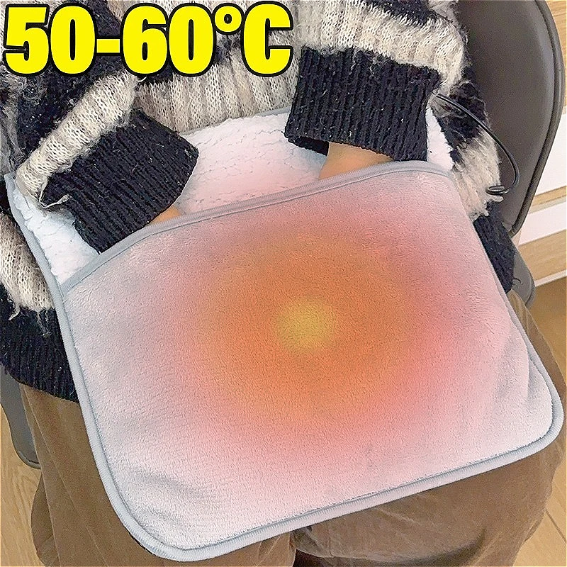 

USB Electric Foot Heating Pad 50-60°C Warmer Foot Pad Soft Plush Washable Winter Warming Mat Household Travel Insulation Product