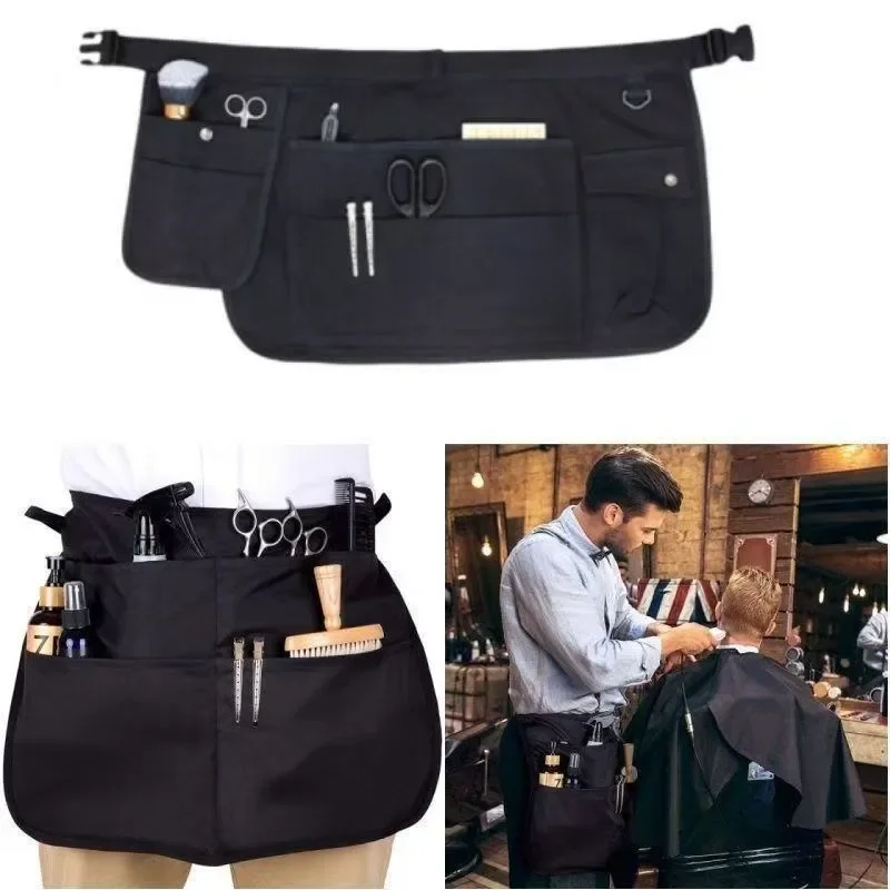 Multifunctional Short Barber Apron Kit Half Body Work Waist for Makeup Artist Home Outdoor Use Convenient Professional Salon