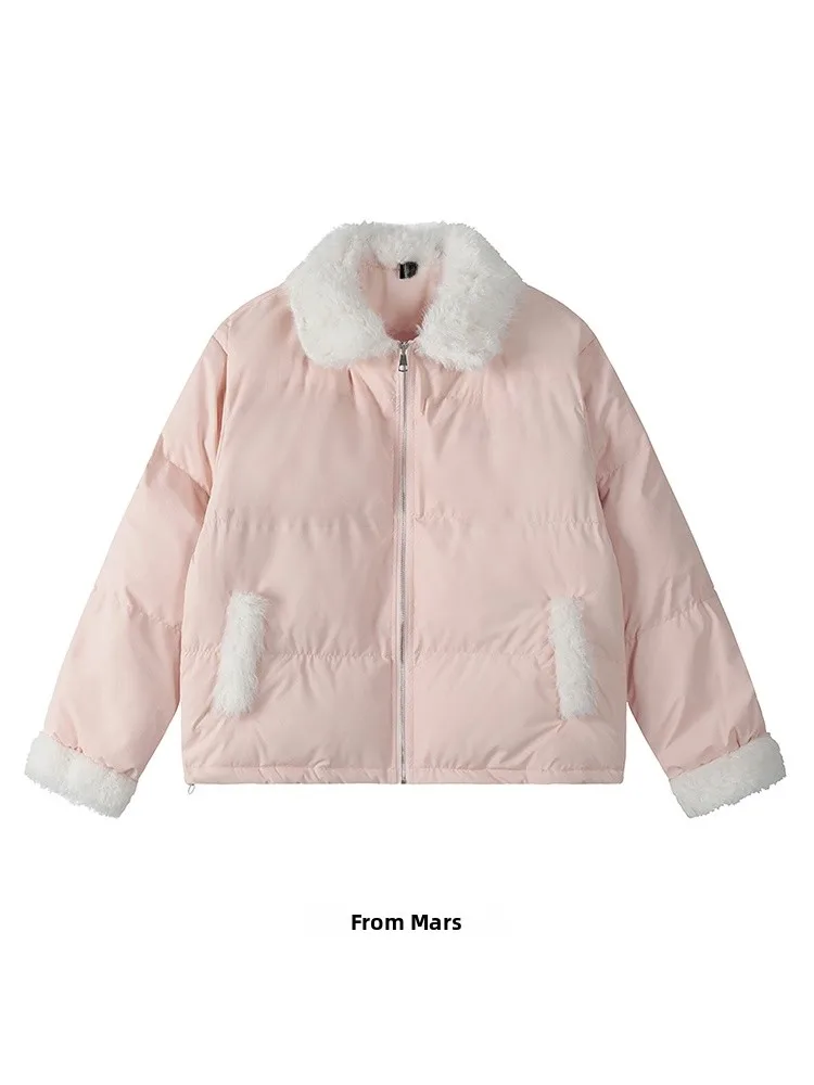 

Утепленная хлопковая куртка с воротником из искусственного меха: повседневная, универсальная, осенне-зимняя верхняя одежда в молодежном стиле. Эксклюзивно онлайн.