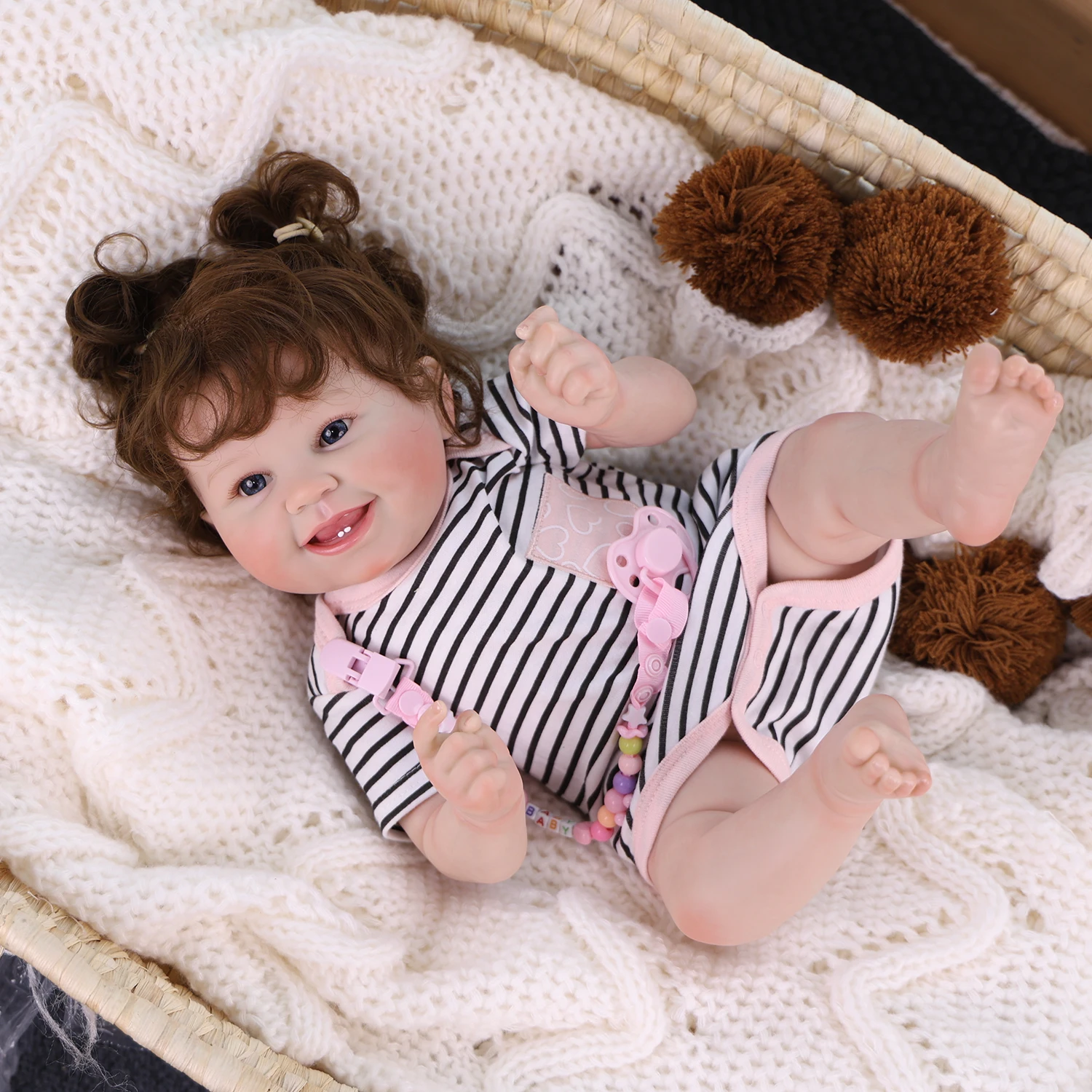 50cm Full Vinyl Body Reborn Ba - Ethnic Fashion Model ulasan dan harga