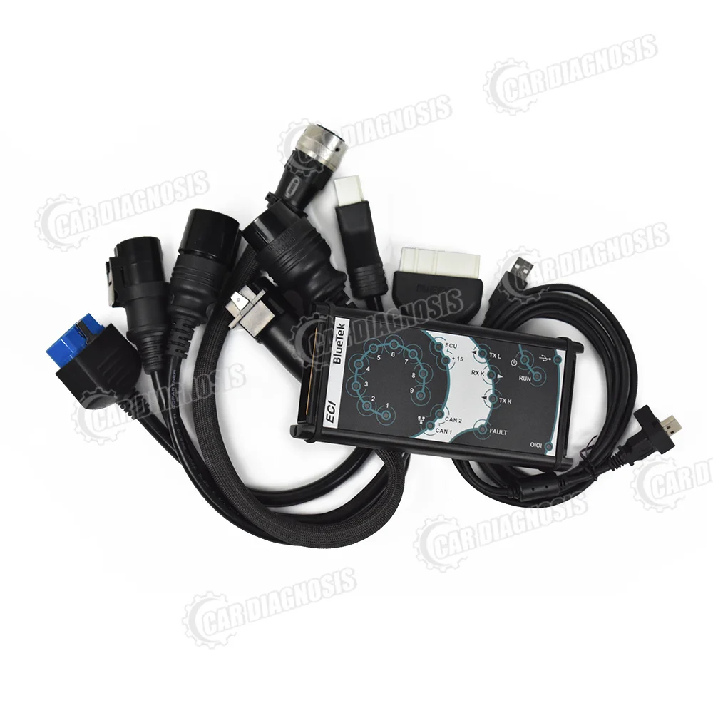 For IVECO Eltrac 14.1 Truck Diagnostic Scanner Tool for IVECO ELTRAC EASY ECI diagnostic interface + Thoughbook CFC2 Laptop