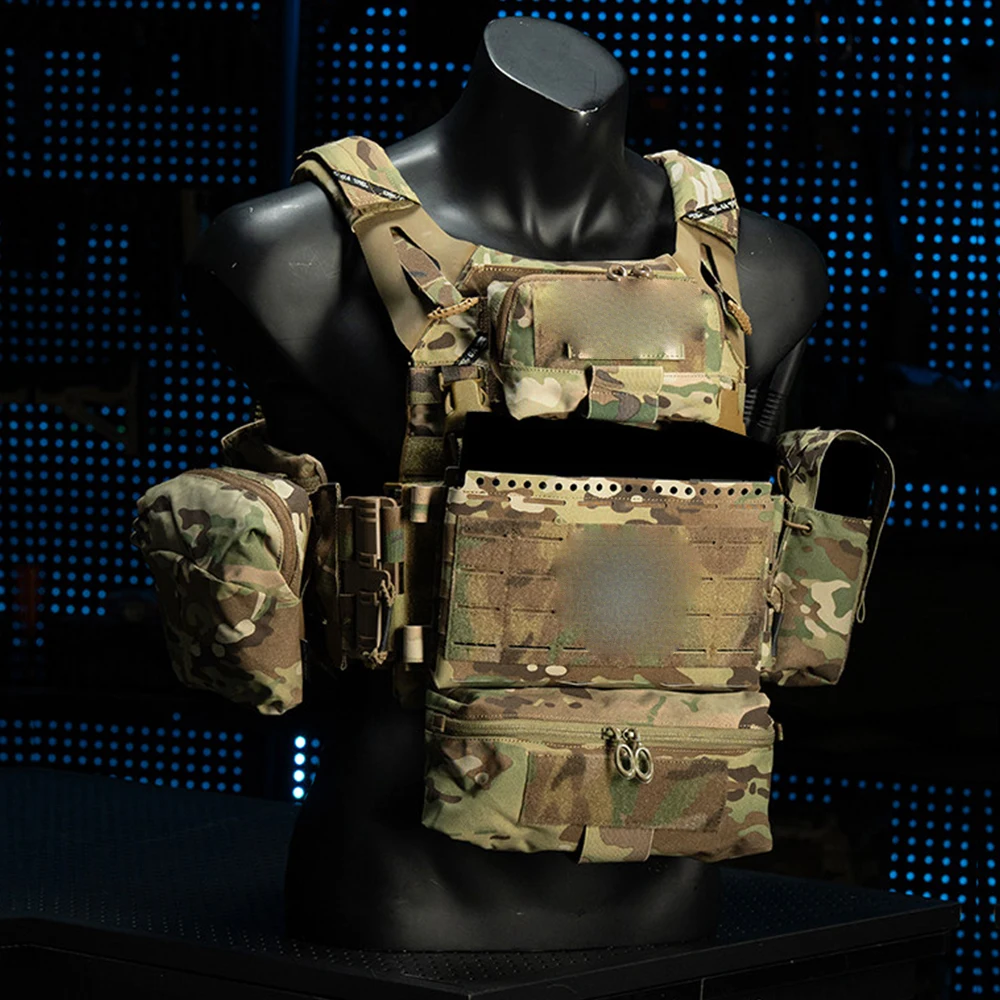 JPC2.0 Tactical Vest Combination Set Full Set of Protective Equipment Quick Release Vest For Airsoft Combat Training Hunting
