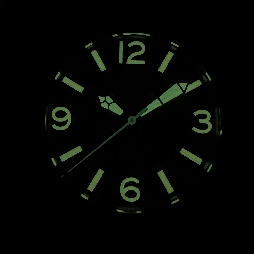 Steeldive Limited SD1912 Oversize 47MM Brushed Case with Rotatable Bezel Sapphire Glass Automatic 3000M Waterproof Watch Men