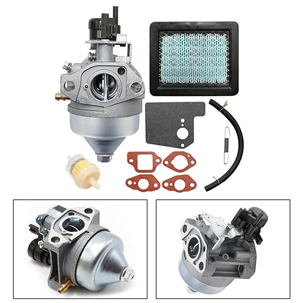 All in One Carburetor Kit for Honda Engines Fits For GCV160A For GCV160LA with Fuel Filter Pipe and More Accessories