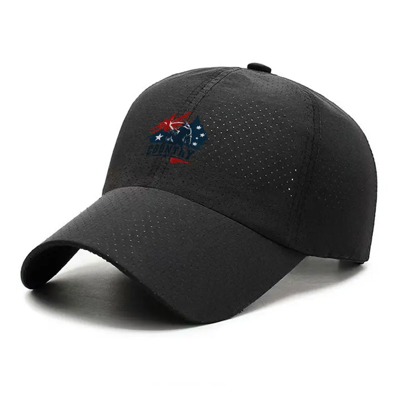 Australia Kangaroo Koala Quick Dry Baseball Cap Breathable Outdoor Sports Hat