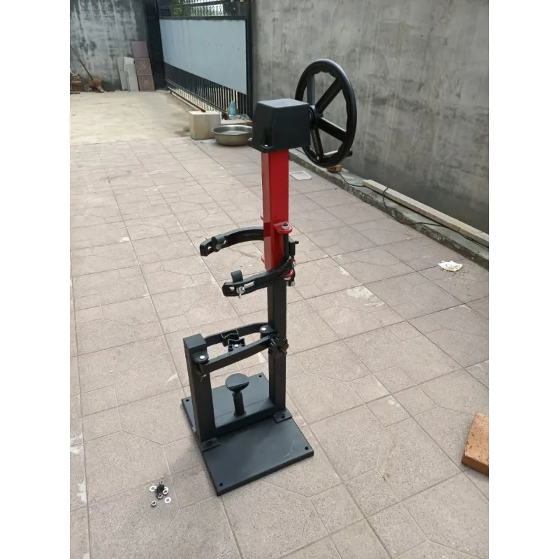Shock absorber spring disassembly machine, handwheel shock absorber spring disassembly machine tool