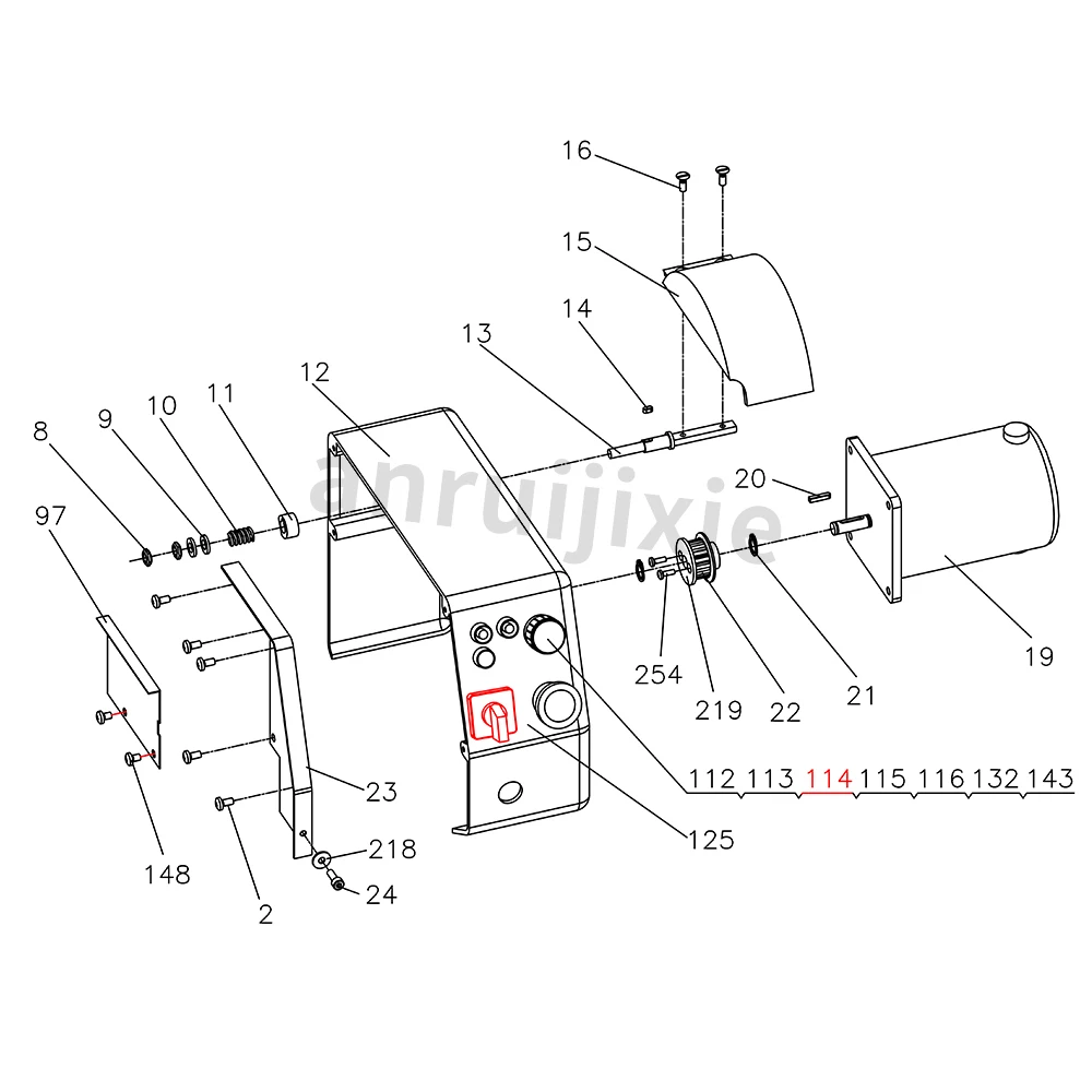 Transfer Switch ZHA EN61058 Motor Forward/Off/Reverse Switch SIEG C1&M1&M1015&G0937&Compact 7&SOGI M1-150&MS-1 Changeover Switch