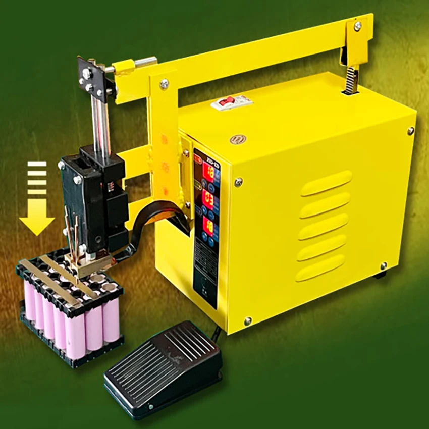 Potência 18650 Bateria de Lítio Precisão Soldadores Ponto Máquina de Solda de Pedal Automática Nova Atualização 3kw 5kw Alta