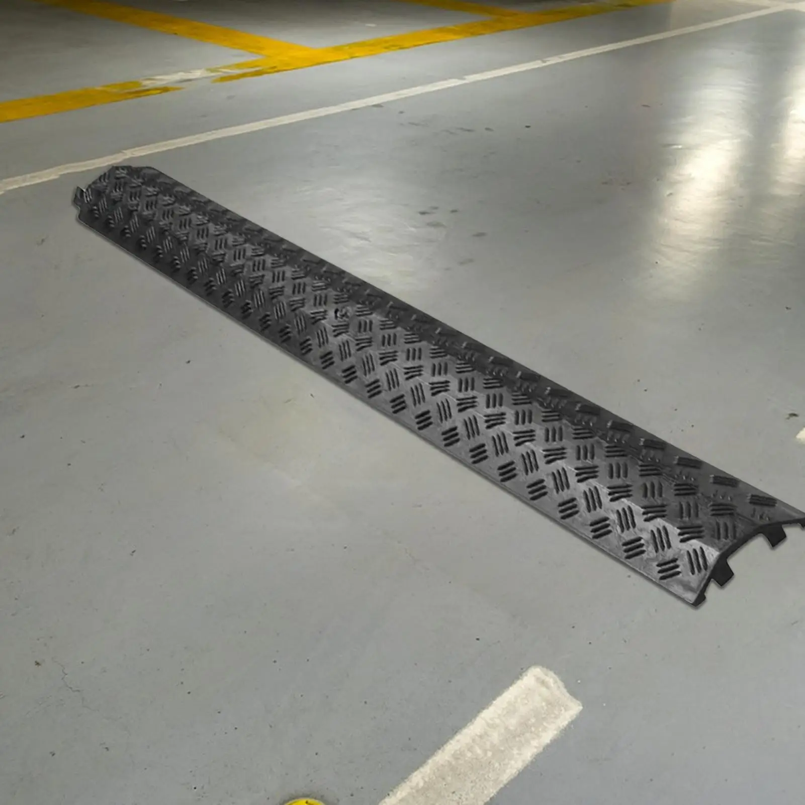 Drive Over Cable Protector Power Lines Extension Cover Anti-trampling Driveway Hose Protective Cover For Road Garage Sidewalk
