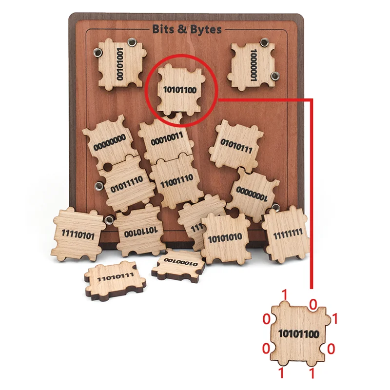 لعبة ألغاز العقل ذات المنطق الخشبي المحدب، هدية للبالغين