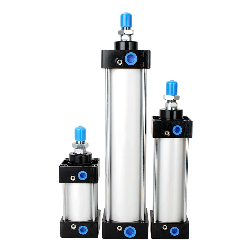 Type SC air Piston Pneumatic Cylinder 32mm 40mm 50mm 63mm 80mm 100mm 125mm 160mm 200mm Bore for Punching