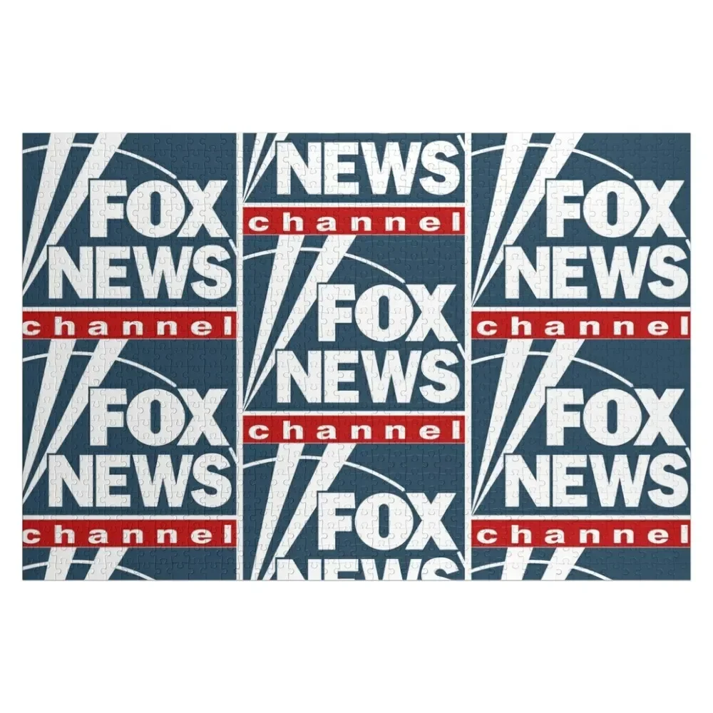 

F O X NEWS Logo Jigsaw Puzzle Personalized Gifts Picture Puzzle