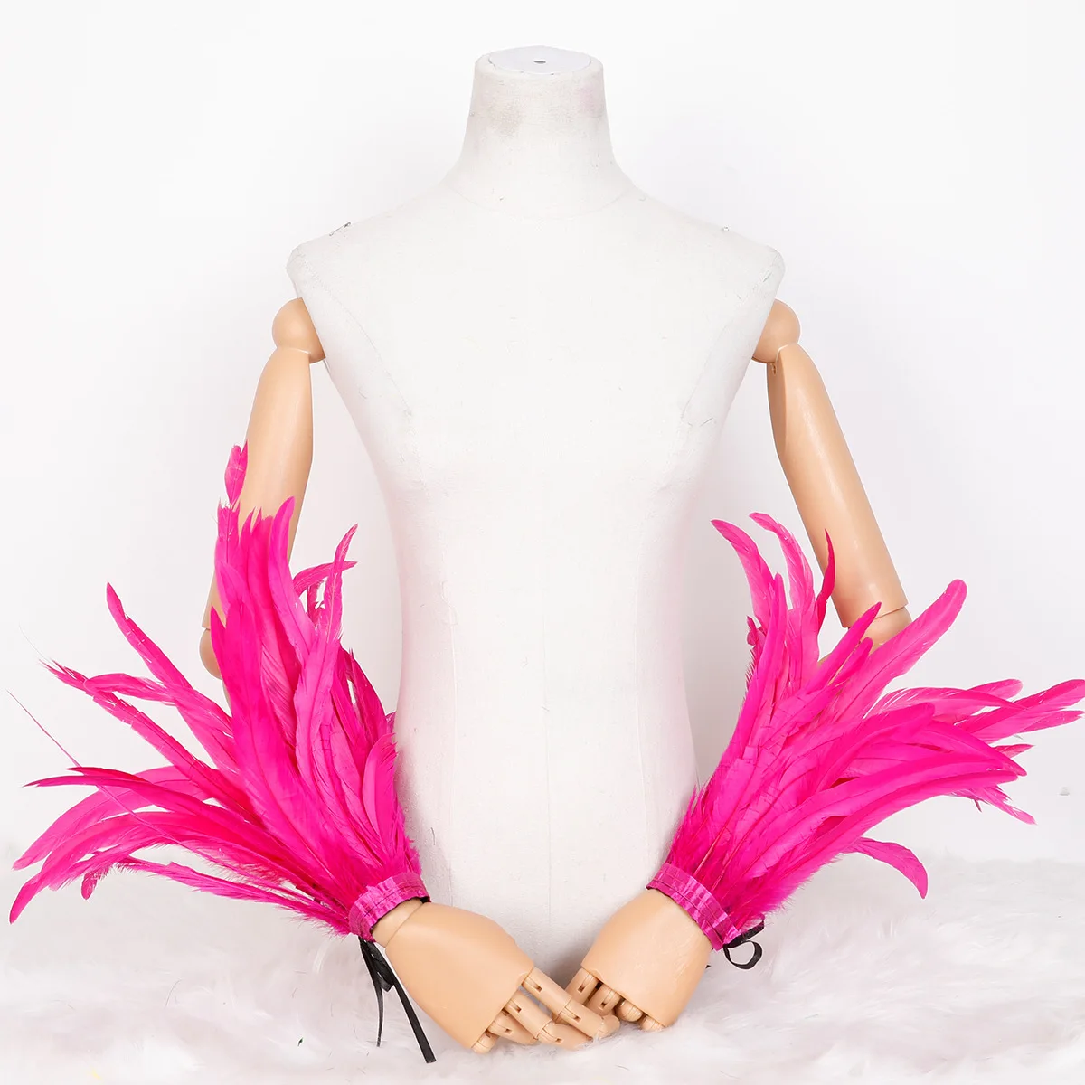 Große Federarmlehne, gefälschte Manschette, Halloween-Dekoration, Karneval, Parade, Kostümzubehör