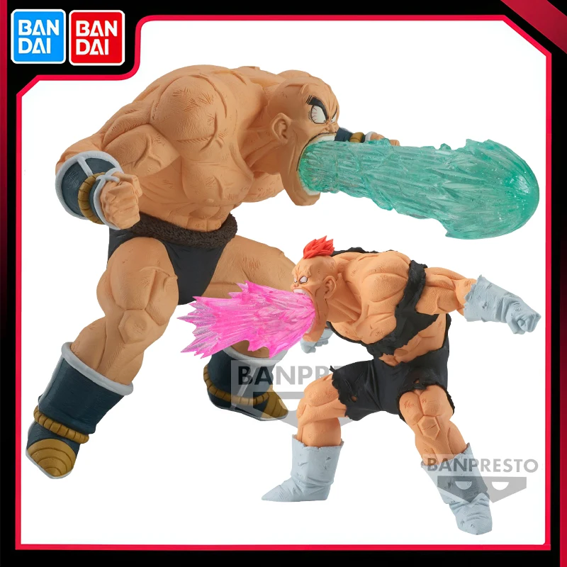 

Bandai Original Banpresto Japan Anime Dragon Ball Gxmateria Recoome Nappa PVC Action Figure Model Collectible Doll Festival Toy
