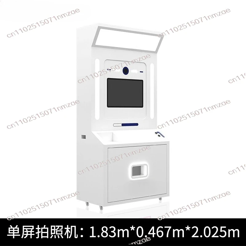 big head sticker machine all-in-one machine, self-service ID photo, beauty camera big head sticker equipment, interactive photo
