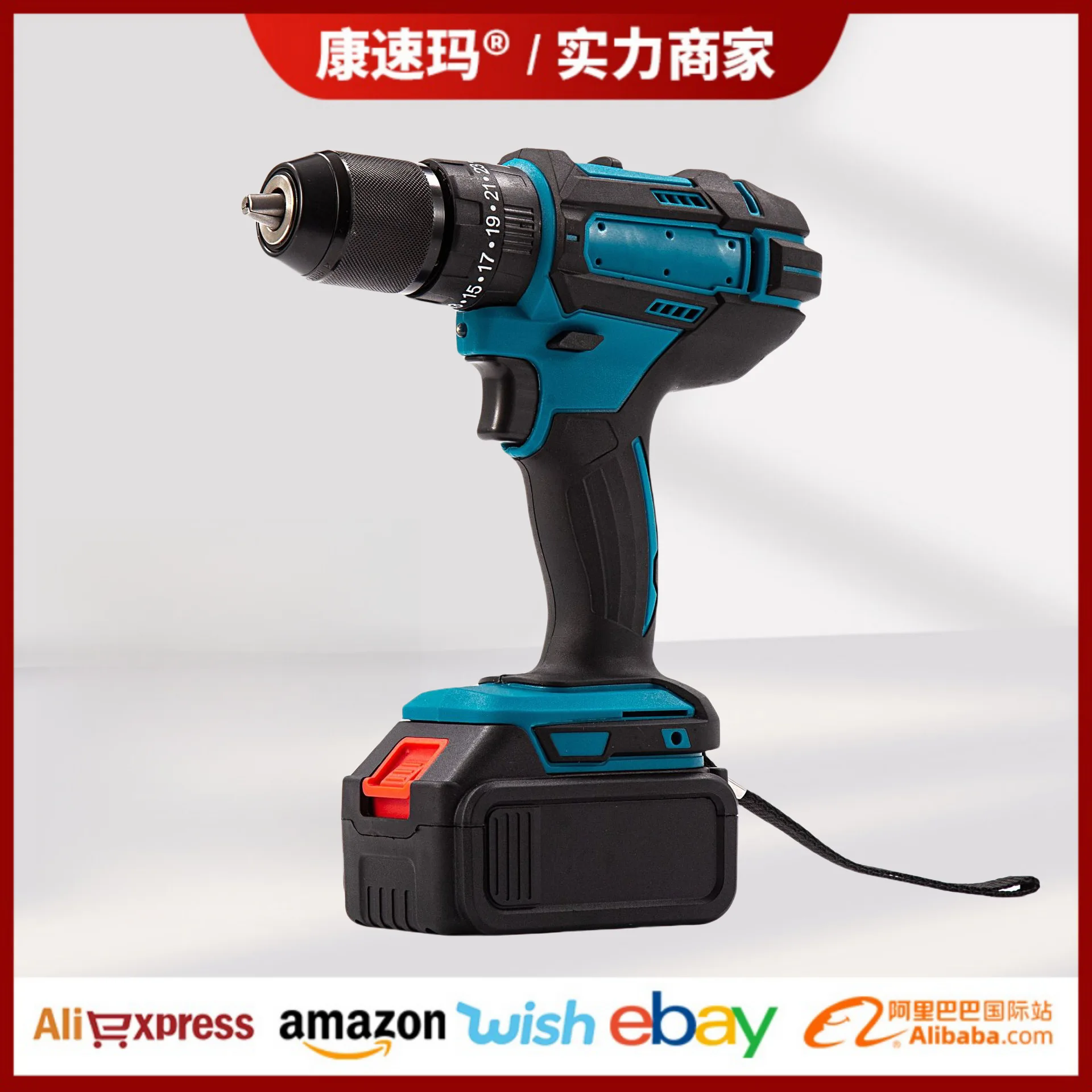 

Makita 13mm hand drill electric screwdriver screwdriver rechargeable hand drill household lithium battery drill