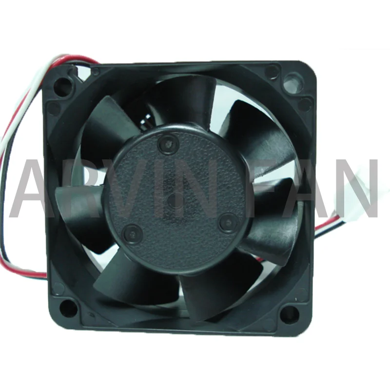 Ventilador, 3 Fios Inversor Servidor, 2410ML-04W-B79 -F62 6025, 60x60x25mm, 6cm, DC 12V, 0.58A