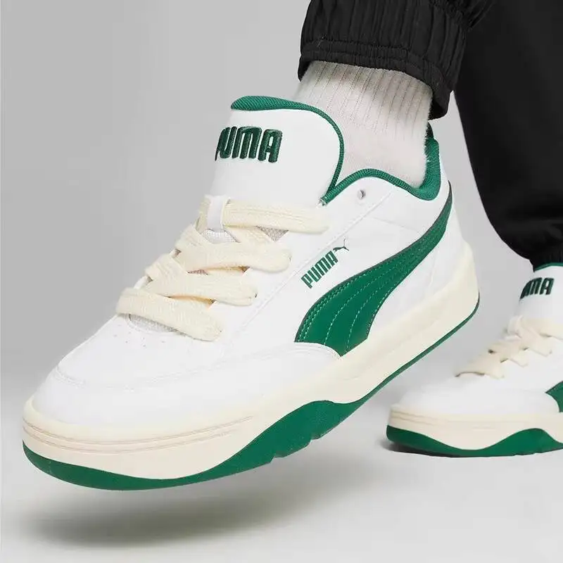 2026 new PUMA Genuine Unisex Low-Top Lace-Up Casual Shoes Breathable Lightweight Minimalist Sneakers 395084-02