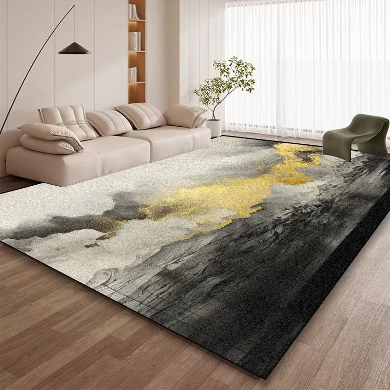 Nordic Luxury Carpet for Living Room Abstract Decoration Home Sofa Large Area Rugs Fashion Coffee Tables Washable Soft Floor Mat - view 2