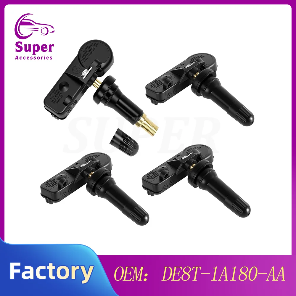 

1/2/4pcs DE8T-1A180-AA TPMS Tire Sensor 315MHz DE8T1A180AA Tyre Pressure Sensor For Ford Edge 2011-01 to 2015-05