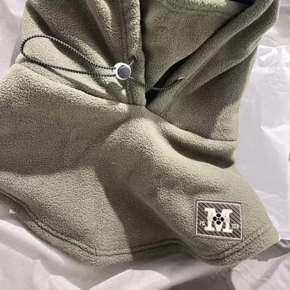 عارضة دفئا مقنعين الرقبة كاب الرباط يندبروف الشتاء البلوز قبعة بلون الأذن حماية الصوف بالاكلافا قبعة ركوب الدراجات