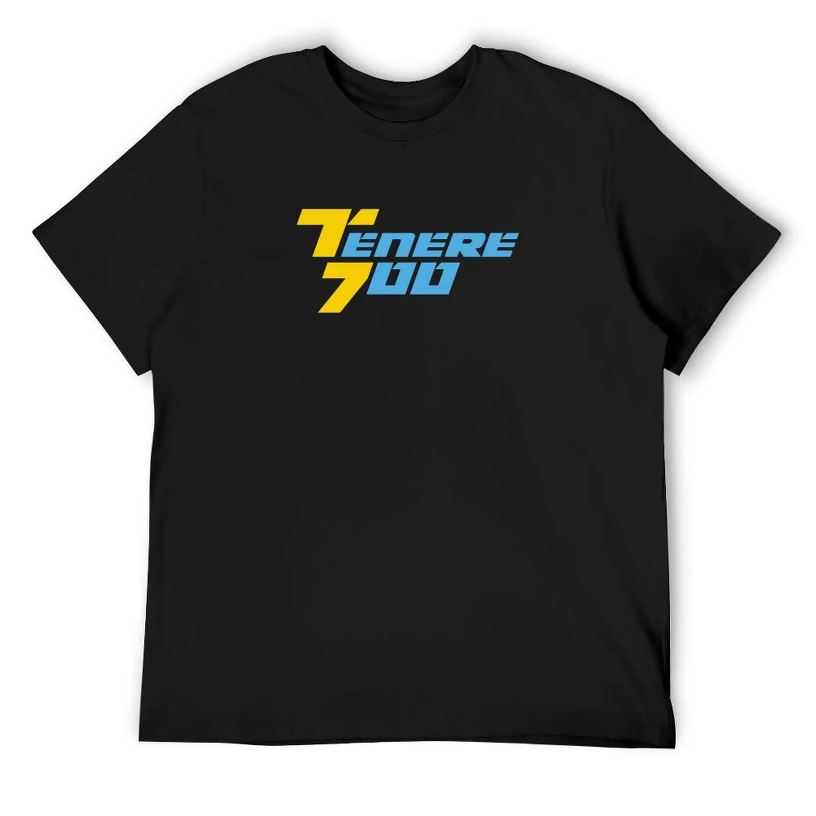 Yamaha Tenere 700 Logo Yellow-Blue Rally Raid T-Shirt