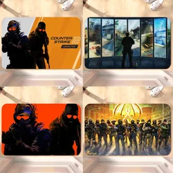 Game Counter-Strike 2 CS2 Floor Mat Bedroom Kitchen Door Bath House Super Absorbent Foot Non-slip