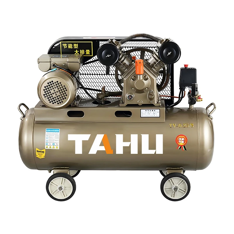 Superior Quality Competitive Price Promotion 2.2.KW Piston Style Industrial Belt Driven Air Compressor