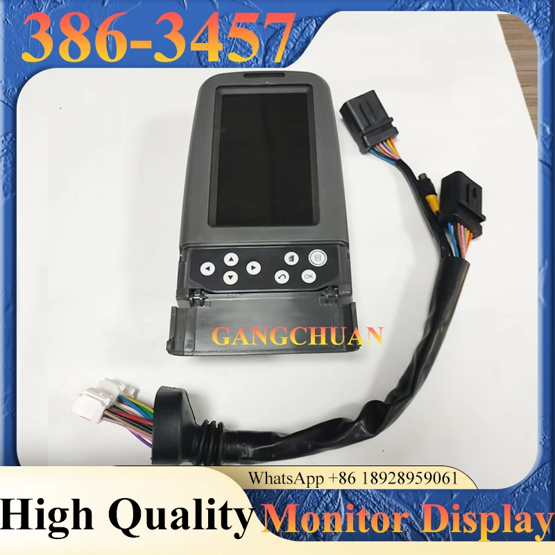 3863457 386-3457 Excavator Spare Part 320 324D 323D Monitor LCD Panel