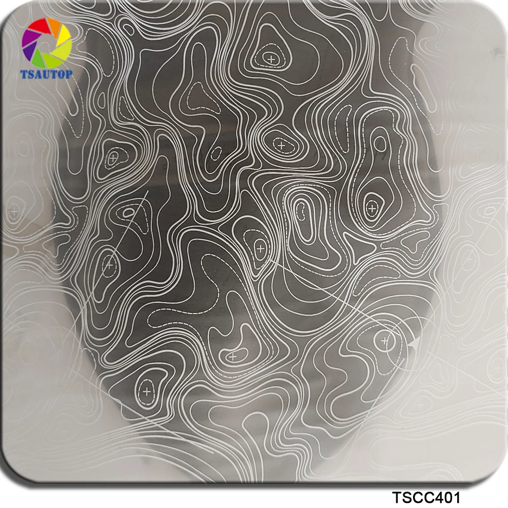 TSAUTOP  0.5mX2m/10m TSCC401 coil water transfer printing film hydrographic film dipping film