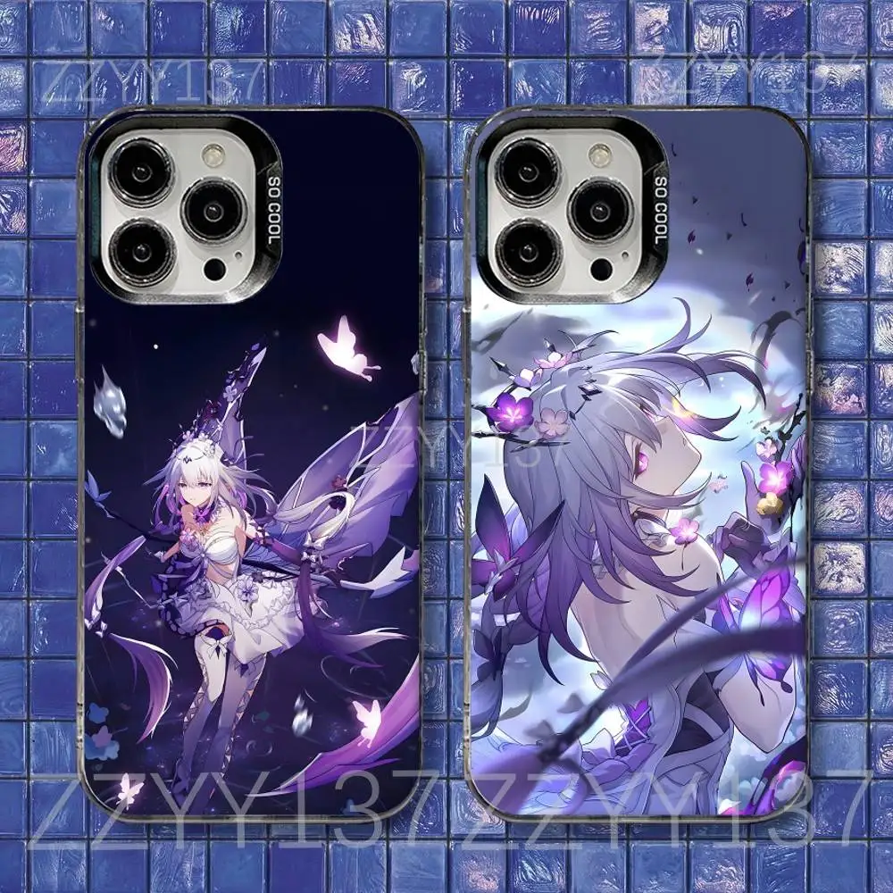 

Castorice HSR Honkai star rail Phone Case For iPhone 16,15,14,13,12,11,8,7,Pro,Max,Plus,Mini,XS,SE Shockproof Matte Cover