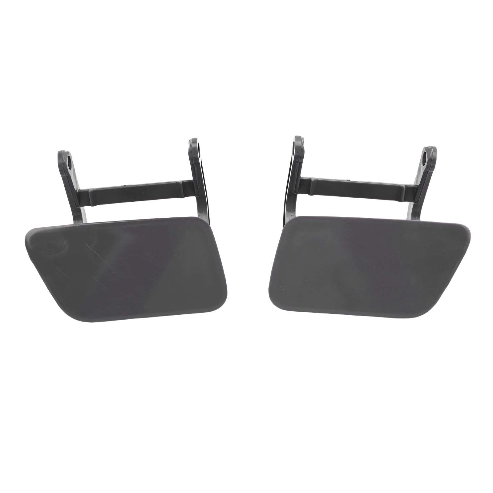 1 Pair Front Bumper Headlight Washer Cover 51117111741 Replacement For 5 Series E60 E61 2003 - 2007 new