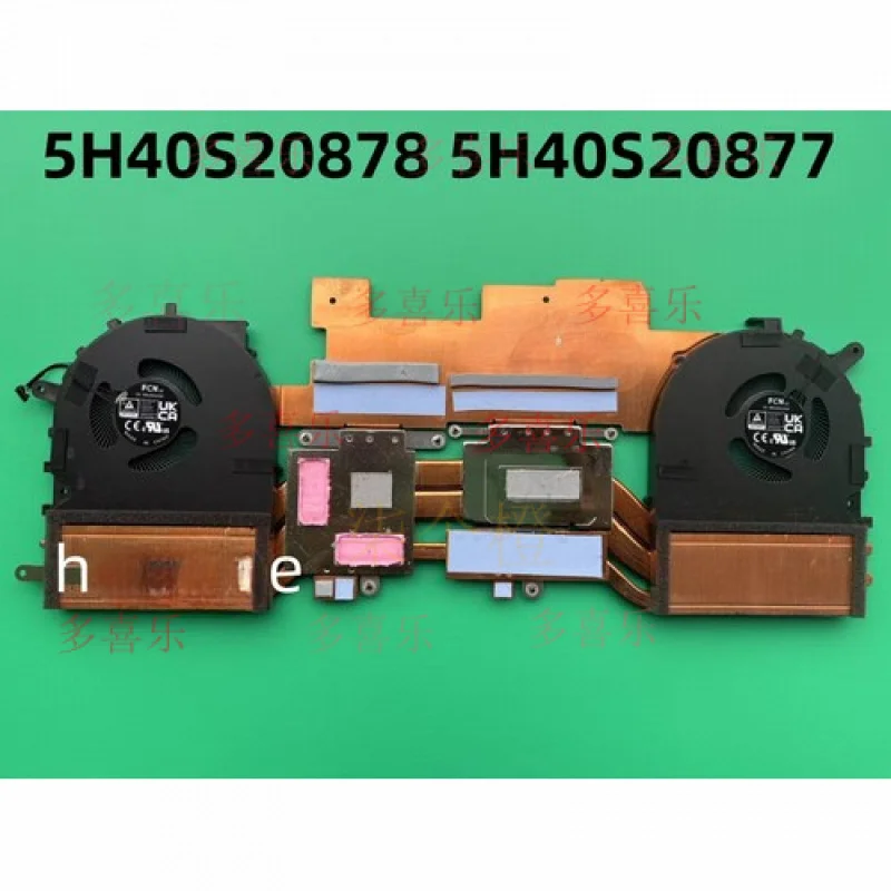 

QQ Original for Lenovo Slim Pro 9 16IRP8 COOLING FAN HEATSINK 5H40S20878 5H40S20877