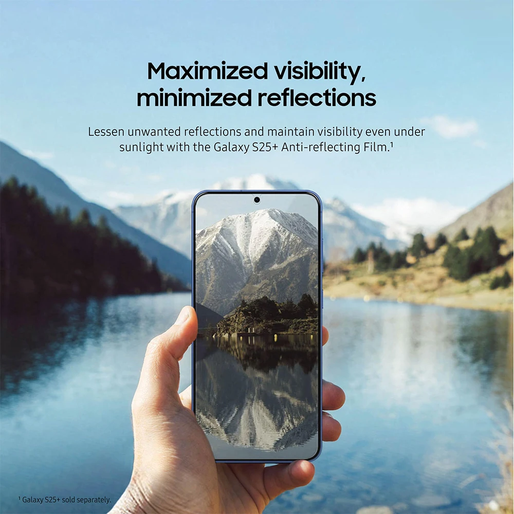 2 SZT. Oryginalna folia antyrefleksyjna Samsung Galaxy S25 S25+ do S25 S25Plus — zdjęcie produktu 6