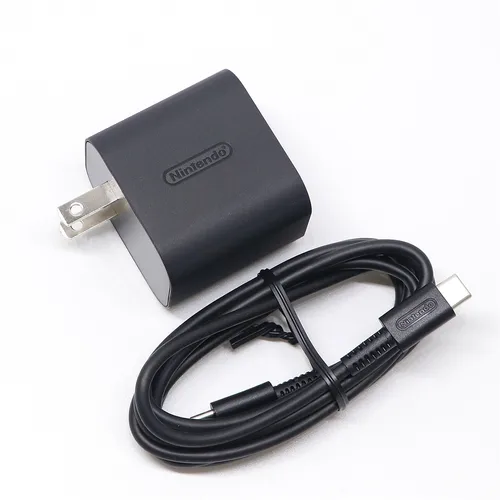 Imagen 2 del producto Adaptador de corriente Original de 60W para Nintendo Switch 2, cargador de 60W, interruptor de carga rápida, 2 adaptadores de corriente portátiles para juegos