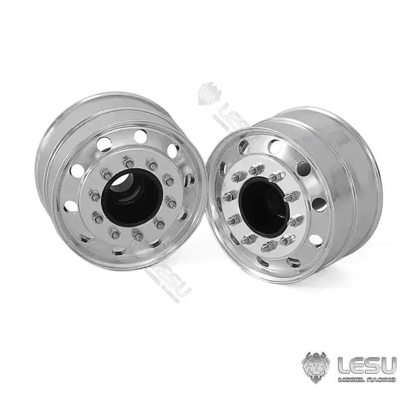 

1/16 truck aluminum alloy wheel German bruder accessories 50001 unpowered front axle wide bell model LESU