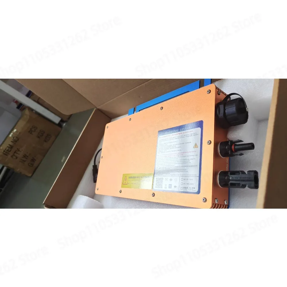 1000W Grid Tie Micro Inverter Anti-Reverse, Smart WiFi Monitoring 36V Battery Ready for Balcony Solar PV